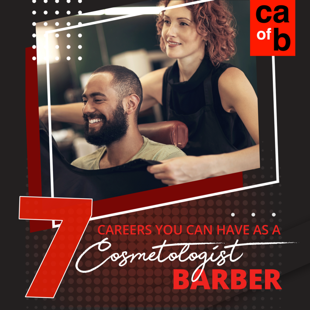 cosmetologist barber